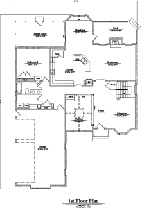 Bellacasa 1st floor plan